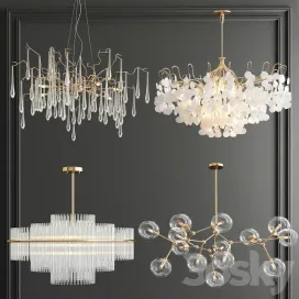 Four exclusive chandelier collection